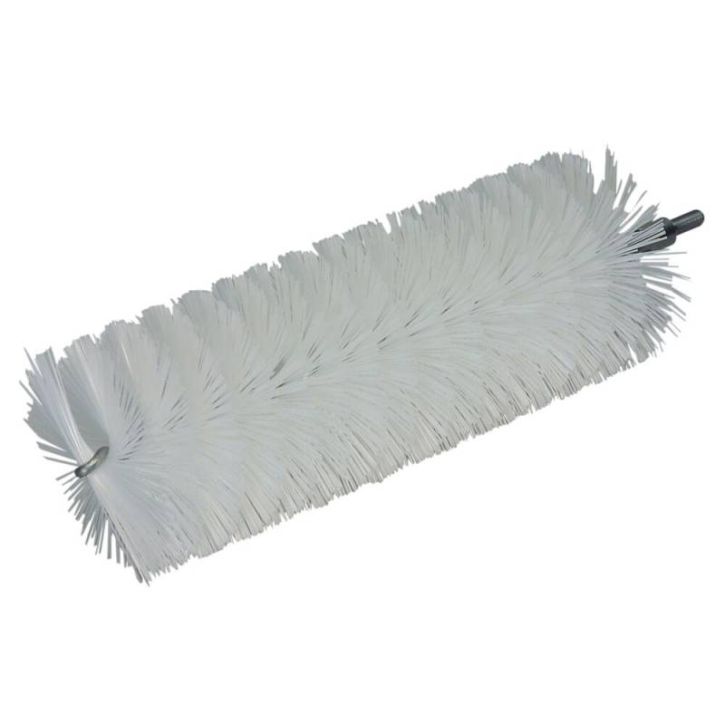 R&oslash;rrenserhoved, Vikan, 20cm, &Oslash;6cm, hvid, polyester/PP/rustfrit st&aring;l, medium *Denne vare tages ikke retur*