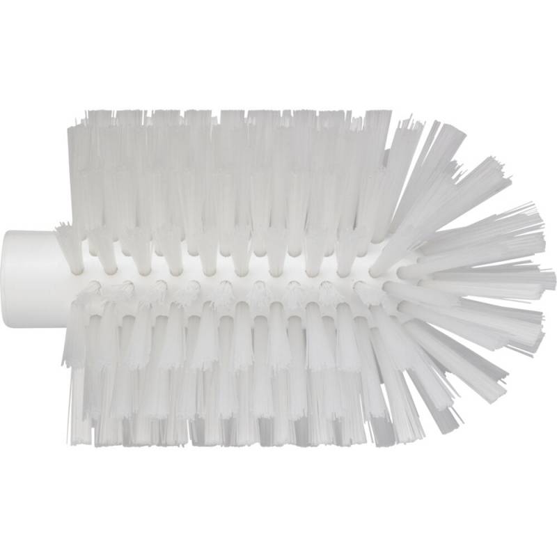 R&oslash;rb&oslash;rstehoved, Vikan, 17cm, &Oslash;10cm, hvid, polyester/PP/rustfrit st&aring;l, medium *Denne vare tages ikke retur*