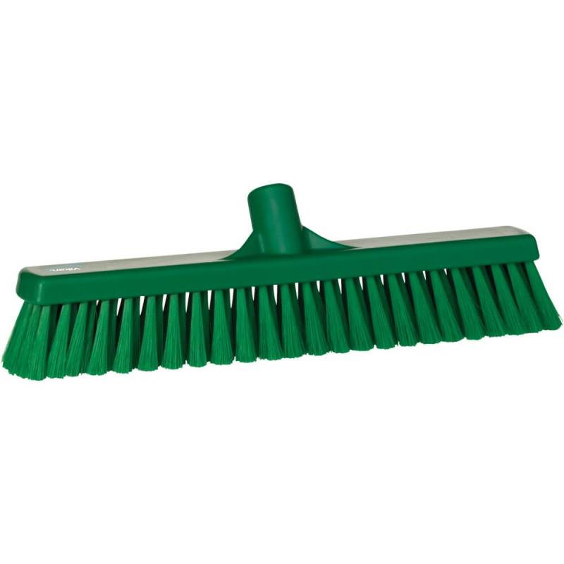Fejekost, Vikan, gr&oslash;n, polyester/PP/rustfrit st&aring;l, 41 cm, bl&oslash;d *Denne vare tages ikke retur*