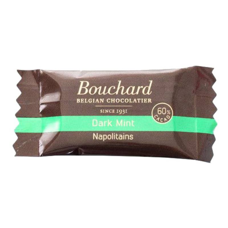 Chokolade, Bouchard, m&oslash;rk mint, 5 g *Denne vare tages ikke retur*