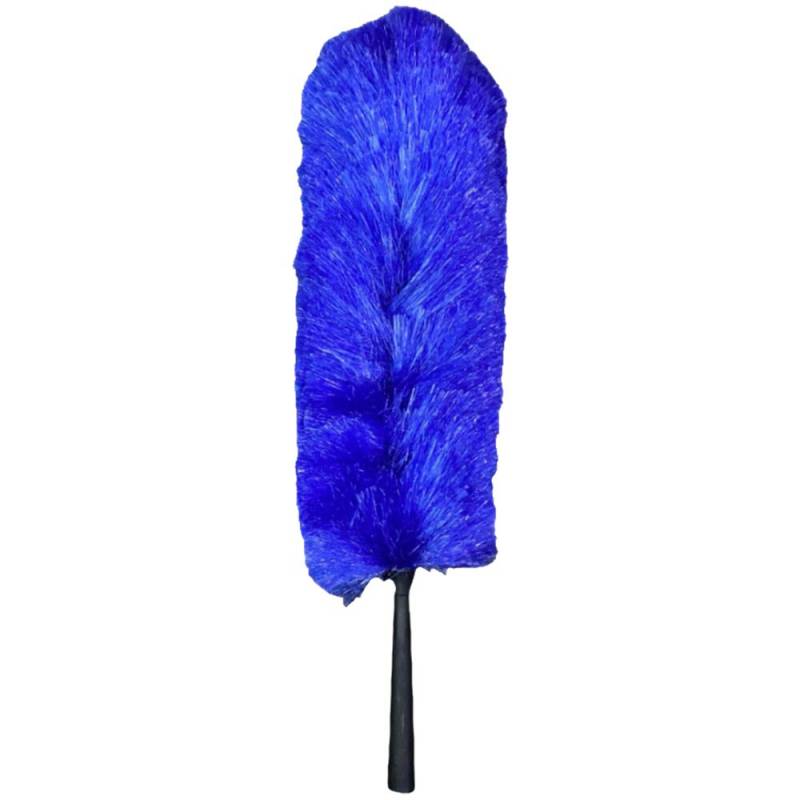 Afst&oslash;verhoved, 44cm, bl&aring;, nylon/plast