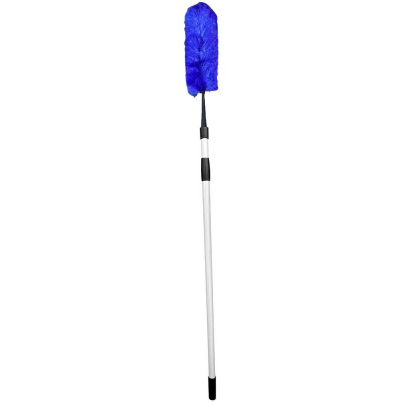 Afst&oslash;ver, bl&aring;, nylon/plast, 80-150 cm