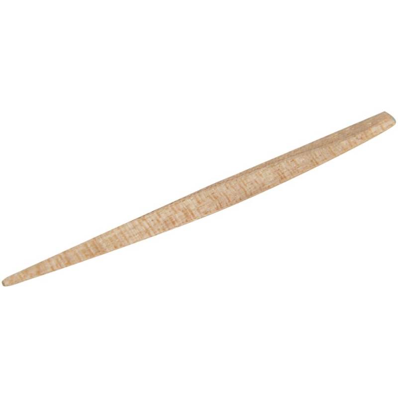 Tandstikker, 5cm, brun, tr&aelig;, trekantet, enkeltforpakket, engangs