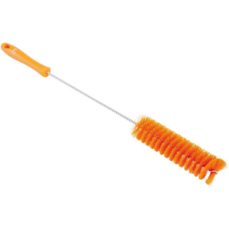R&oslash;rrenser, Vikan, 50cm, &Oslash;4cm, orange, polyester/PP/rustfrit st&aring;l, stiv *Denne vare tages ikke retur*