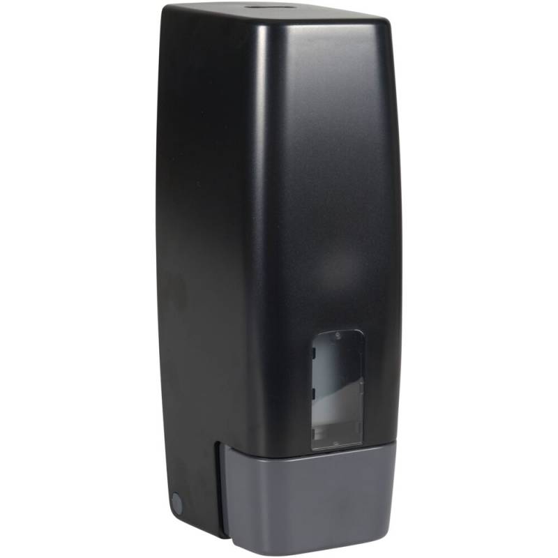 Dispenser, Classic Recycled, 1000 ml, sort, plast, til refiller af flydende s&aelig;ber og desinfektion,1,7 ml pr. dosering
