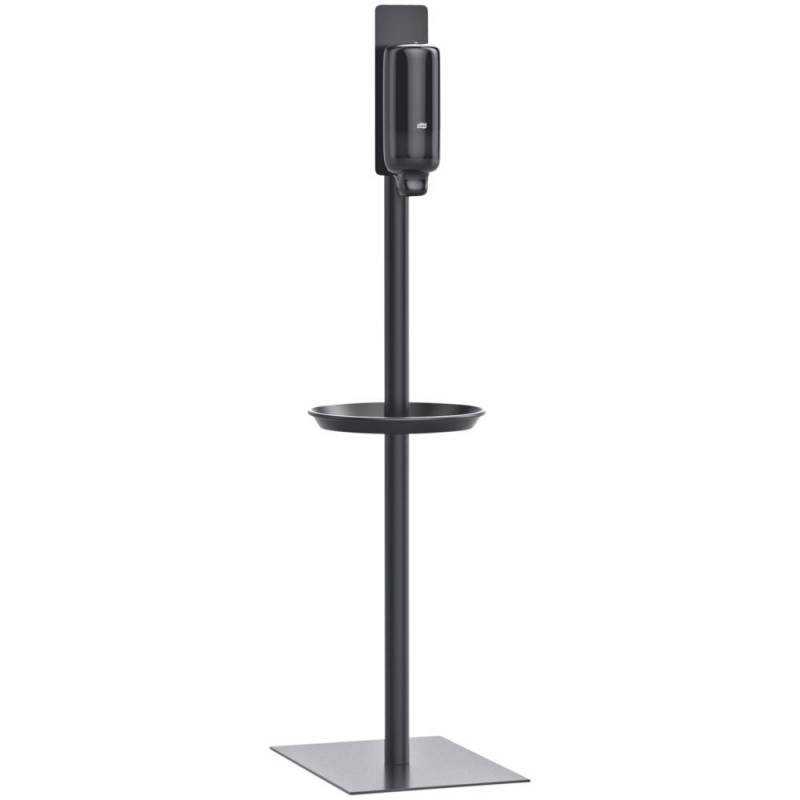 Stander, Tork, sort, rustfrit st&aring;l, til Tork dispensere