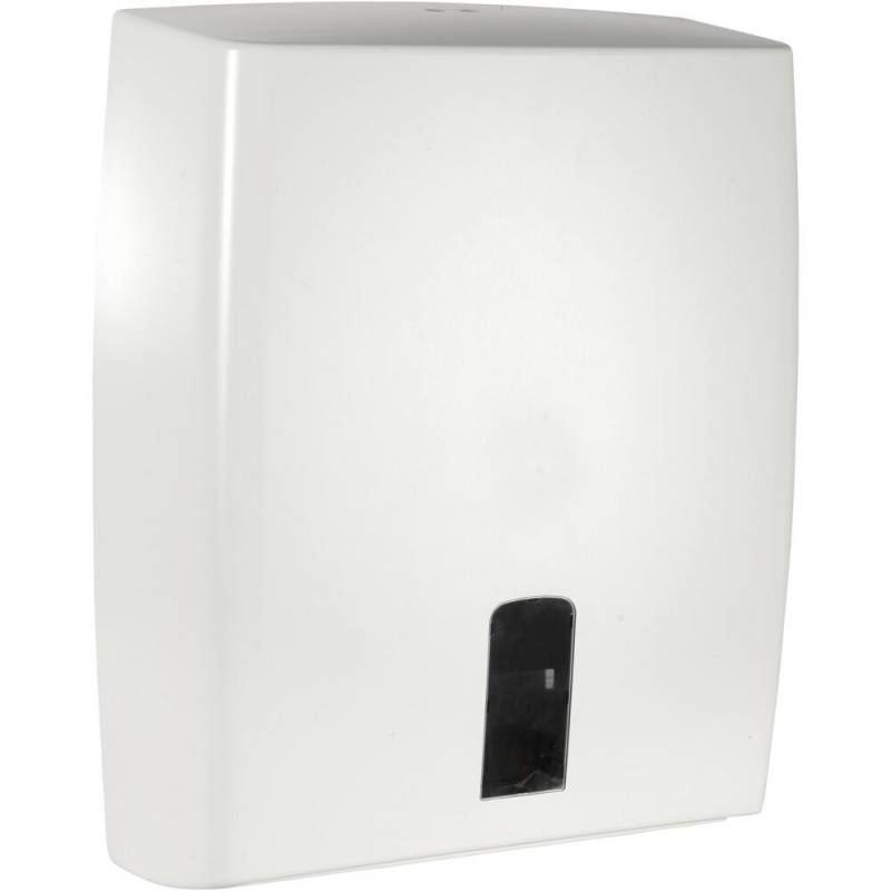 Dispenser, Classic Recycled, Midi, 12,5x31x39cm, hvid, plast, alle typer h&aring;ndkl&aelig;deark