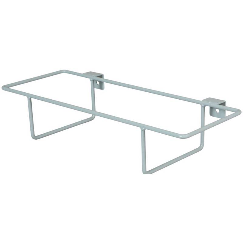 Moppeboksholder, Tina Trolleys Exclusive, 52,5x23x11cm, gr&aring;, pulverlakeret st&aring;l, med 2 beslag, til 40 cm. moppeboks *Denne vare tages ikke retur*