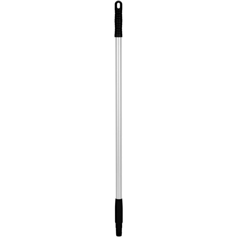 Skaft, med gevind, Vikan, 84cm, &Oslash;2,2cm, sort, aluminium/PP *Denne vare tages ikke retur*
