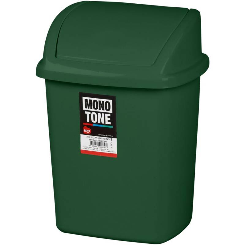 Affaldsspand, V-Part, gr&oslash;n, plast, 4.45 l, med sving l&aring;g, forberedt til v&aelig;gmontering *Denne vare tages ikke retur*