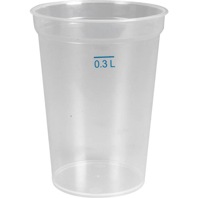 Drikkeglas, ABENA Gastro, 11,2cm, &Oslash;8,5cm, 30 cl, 40 cl, klar, PP, til flergangsbrug