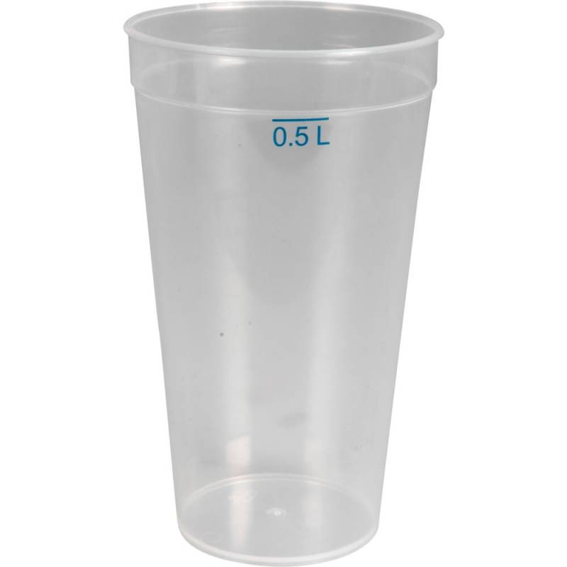 Drikkeglas, ABENA Gastro, 15cm, &Oslash;8,7cm, 50 cl, 60 cl, klar, PP, til flergangsbrug
