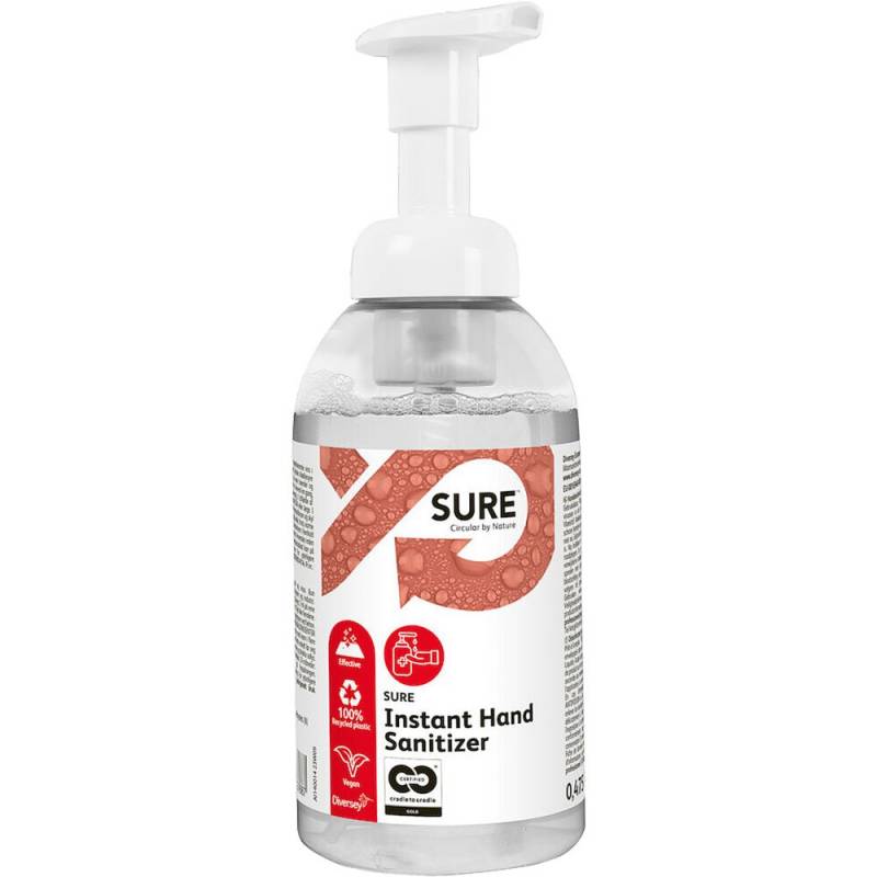 H&aring;nddesinfektionskum, Diversey SURE Instant Hand Sanit.IC, 475 ml, med pumpe, med duft