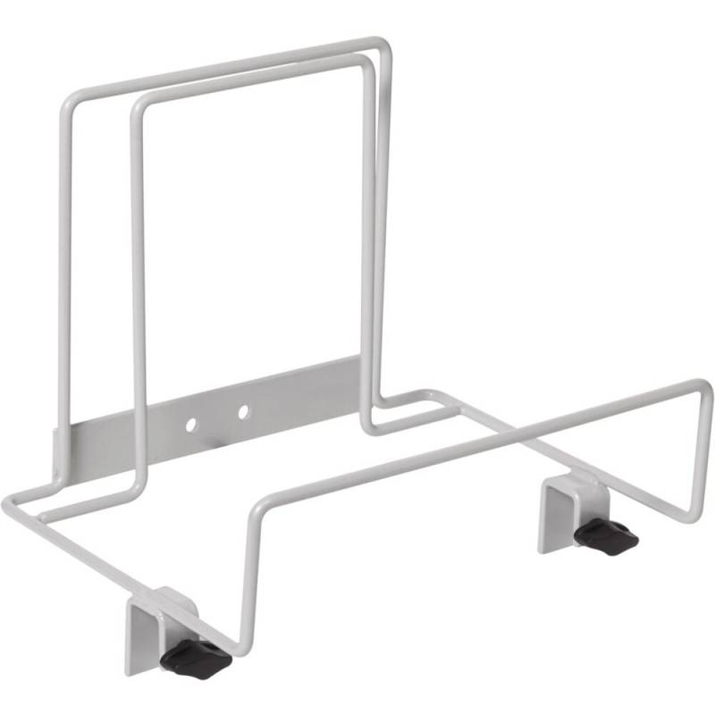 Moppeboksholder, Diversey, 25,6x23,1x21cm, gr&aring;, st&aring;l, med 2 justerbare beslag *Denne vare tages ikke retur*