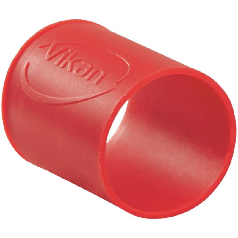 Farvekodningsb&aring;nd, til skaft, Vikan, &Oslash;26mm, r&oslash;d, gummi/silikone *Denne vare tages ikke retur*