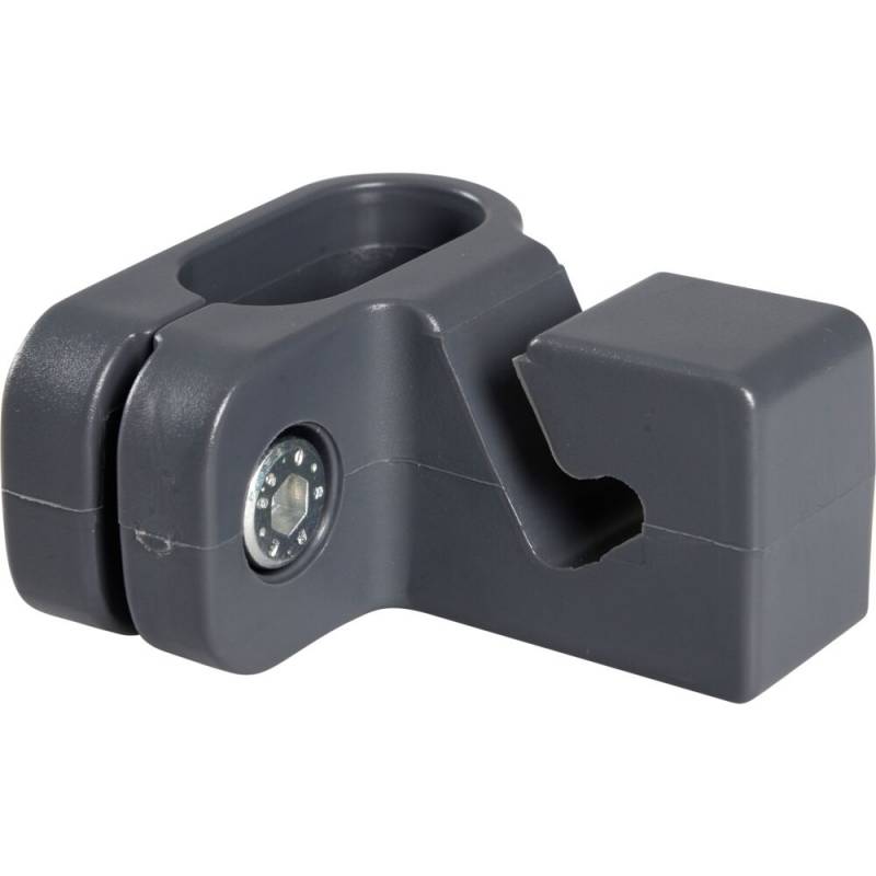 Beslag, til reng&oslash;ringsvogn, Vileda Origo, 4,5x5cm, gr&aring;, plast, s-connector, h&oslash;jre *Denne vare tages ikke retur*