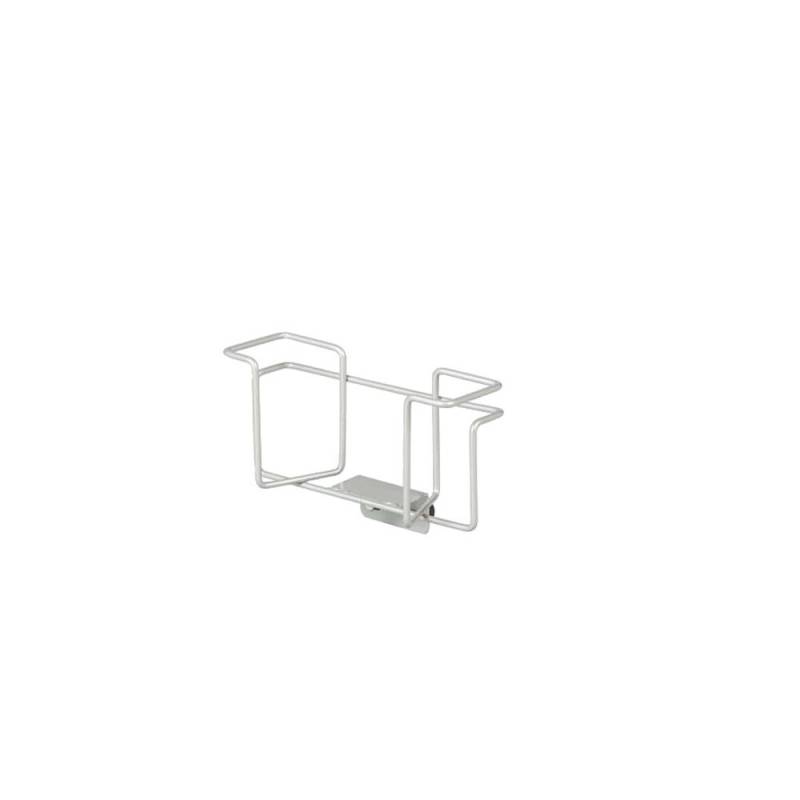 Handskeholder, Tina Trolleys, ERGO, 100x260x130mm, gr&aring;, pulverlakeret st&aring;l, til 1 pakke *Denne vare tages ikke retur*