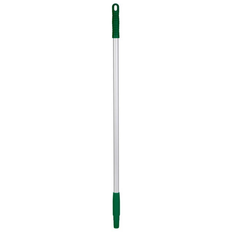 Skaft, med gevind, Vikan, 84cm, &Oslash;2,2cm, gr&oslash;n, aluminium/PP *Denne vare tages ikke retur*