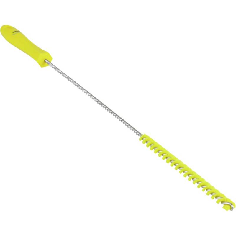 R&oslash;rrenser, Vikan, 50cm, &Oslash;1cm, gul, polyester/PP/rustfrit st&aring;l, stiv *Denne vare tages ikke retur*