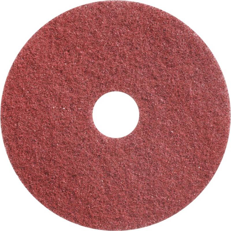 Gulvrondel, Diversey TASKI Twister, 17", &Oslash;430mm, r&oslash;d, RPET, diamant, til opskuring af polish *Denne vare tages ikke retur*