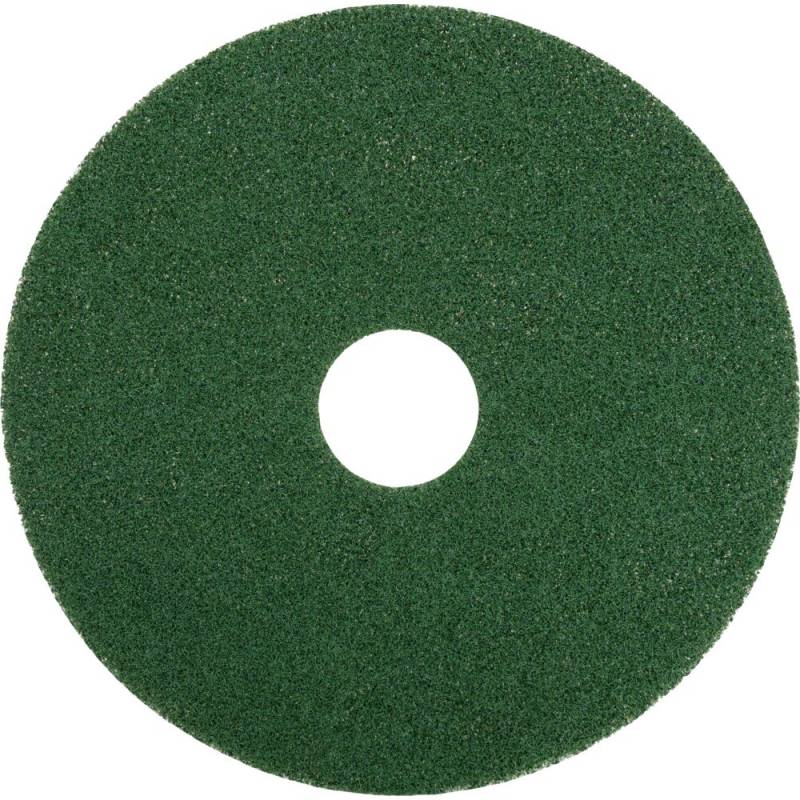 Gulvrondel, 20", &Oslash;508mm, gr&oslash;n, genanvendt PET fiber, til grovere reng&oslash;ring *Denne vare tages ikke retur*