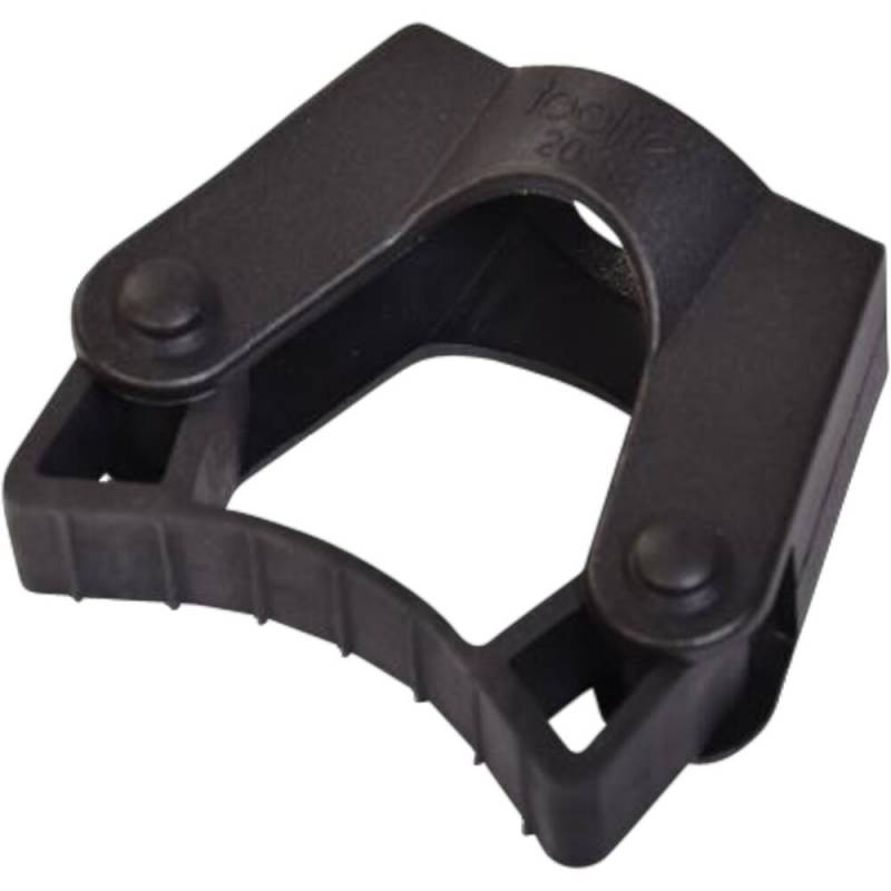Redskabsholder, Tina Trolleys Toolflex, 65x75x35mm, sort, PP/gummi, til skaft p&aring; 20-30 mm *Denne vare tages ikke retur*