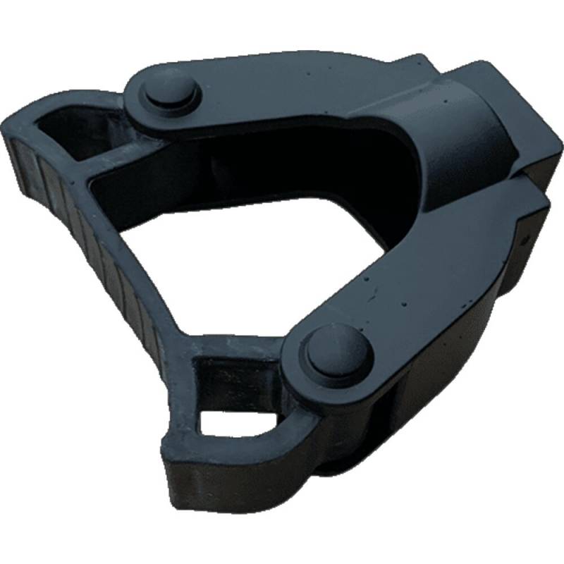 Redskabsholder, Nordic Recycle Trolley 2.0, 8,3x7,5x3,1cm, sort, genanvendt HDPE, til skaft p&aring; 20-30 mm