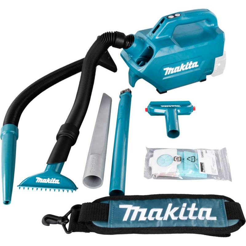 St&oslash;vsuger, Makita LXT, 18V, 1-rums, skulderrem, bl&aelig;sefunktion *Denne vare tages ikke retur*