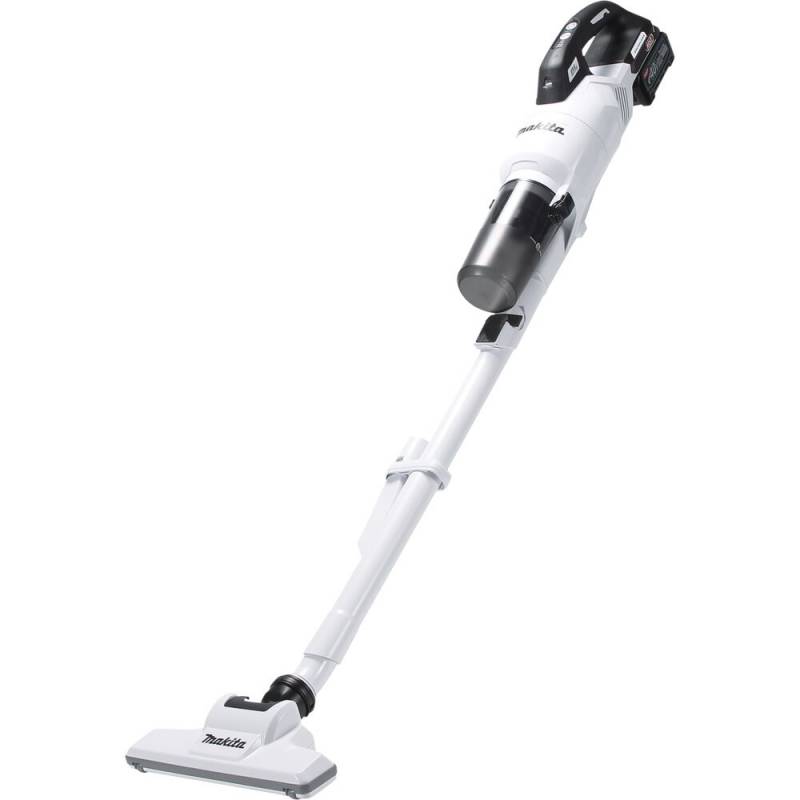 St&oslash;vsuger, Makita XGT, 40V, Lithium-Ion, hvid, kulfri, cyklonfilter, inkl. batteri og lader *Denne vare tages ikke retur*