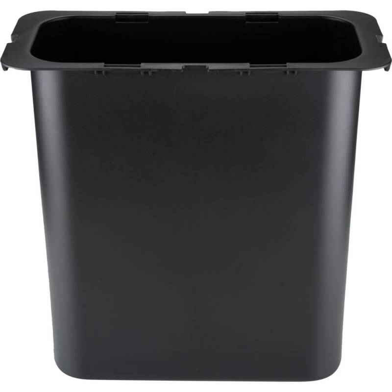 Affaldsspand, S&aelig;kko-Boy, sort, genanvendt plast/PP, 10,2 l, med greb