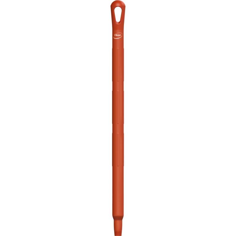 Skaft, med gevind, Vikan, 65cm, &Oslash;3,2cm, r&oslash;d, glas/PP, ultra hygiejnisk *Denne vare tages ikke retur*
