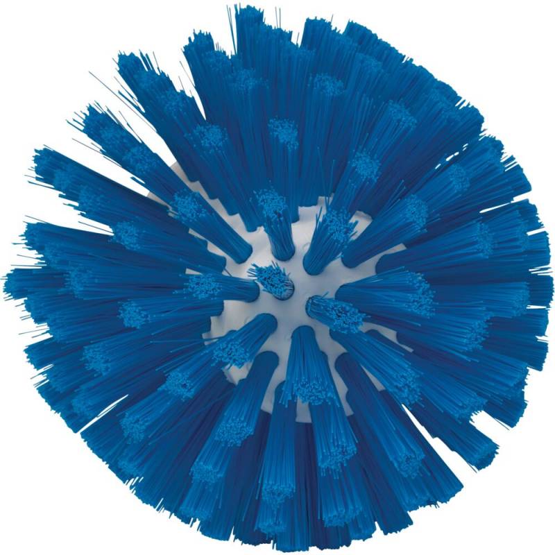 R&oslash;rb&oslash;rstehoved, Vikan, 16cm, &Oslash;17,5cm, bl&aring;, polyester/PP/rustfrit st&aring;l, medium *Denne vare tages ikke retur*