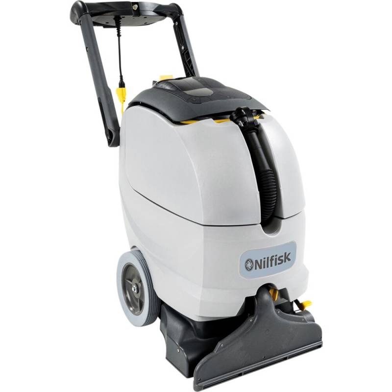 T&aelig;pperenser, Nilfisk, ES300, gr&aring;, walk-behind, 34/26,5 liter, 410 mm *Denne vare tages ikke retur*