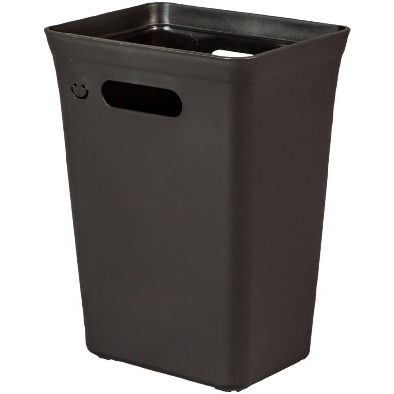 Affaldsspand, Aved&oslash;re, sort, plast/genanvendt, 10 l, genanvendt plast