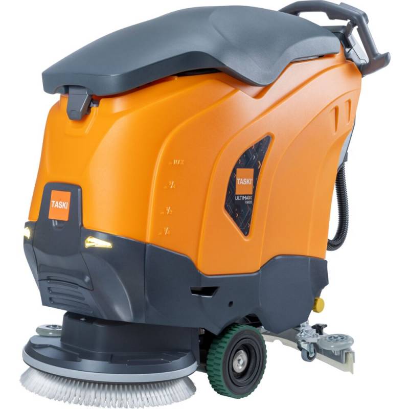 Gulvvasker, Diversey TASKI, Ultimaxx 1900, SD43, Lithium-Ion, walk-behind, elektronisk b&oslash;rstel&oslash;ft, 43/45 l, 430 mm *Denne vare tages ikke retur*