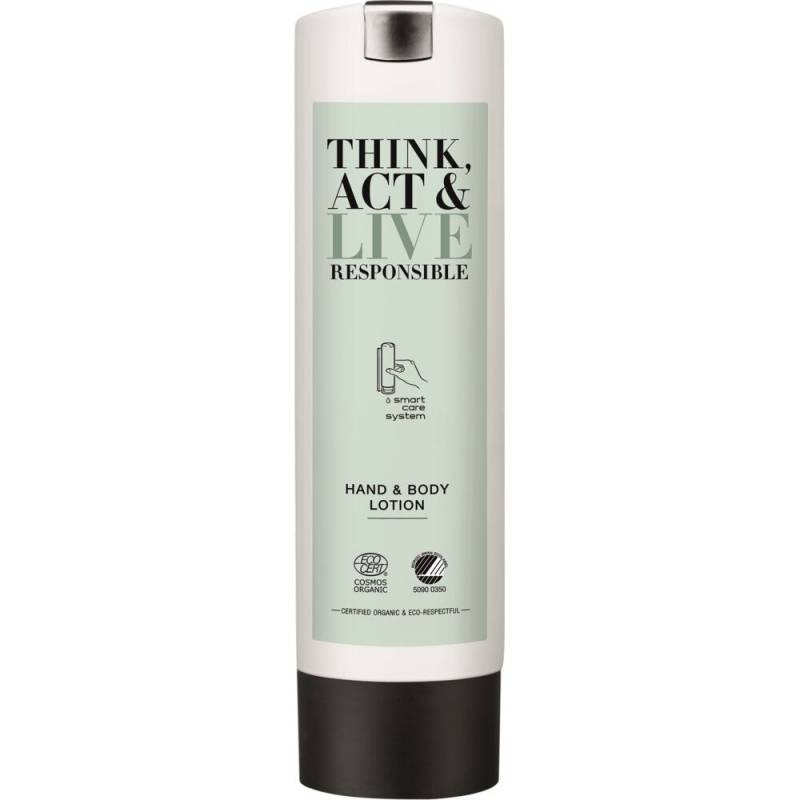 Bodylotion, Think, Act & Live Responsible, 300 ml, Smart Care System