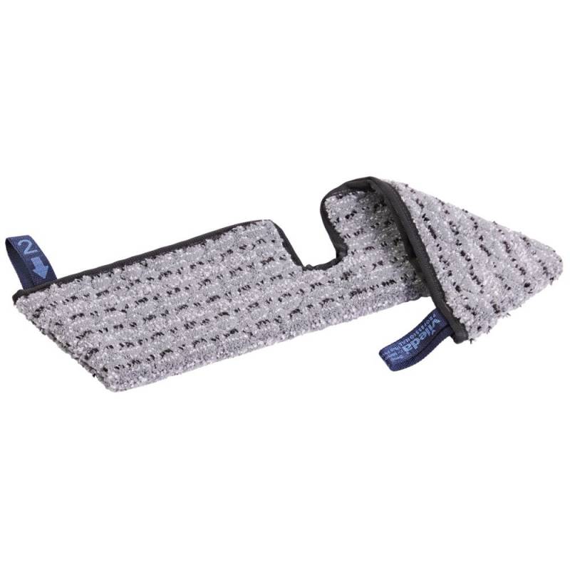 Moppe, Vileda Swep Duo r-MicroPlus Pro, gr&aring;, polyester/PP, 50 cm, lommer, 50% genanvendt *Denne vare tages ikke retur*