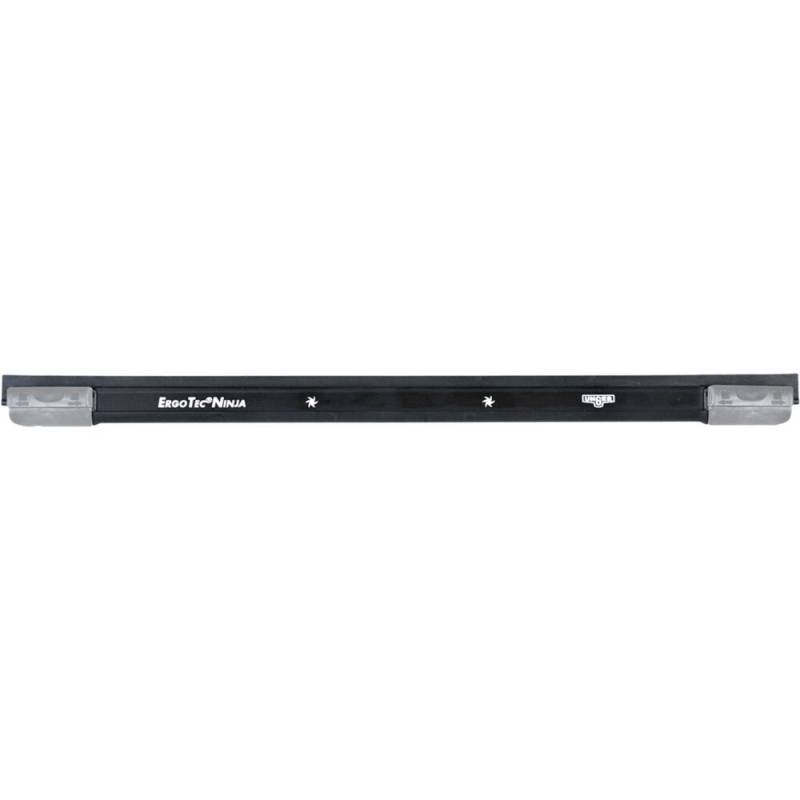 Skinne, til vinduesskraber, Unger ErgoTec Ninja, sort, 35 cm, bl&oslash;dt gummi *Denne vare tages ikke retur*