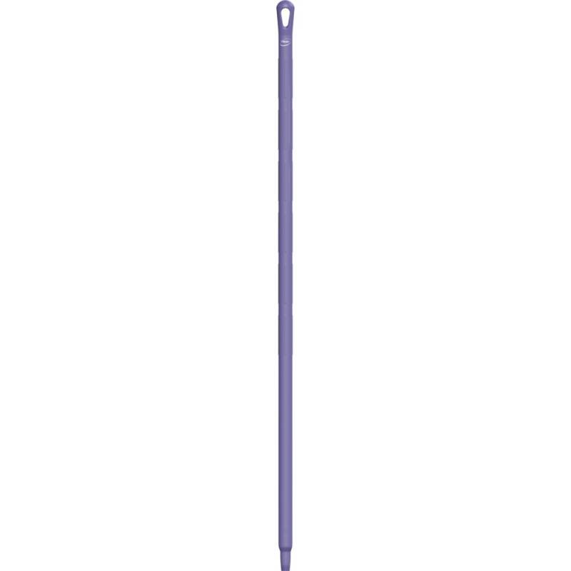 Skaft, med gevind, Vikan, 130cm, &Oslash;3,2cm, lilla, glas/PP, ultra hygiejnisk *Denne vare tages ikke retur*