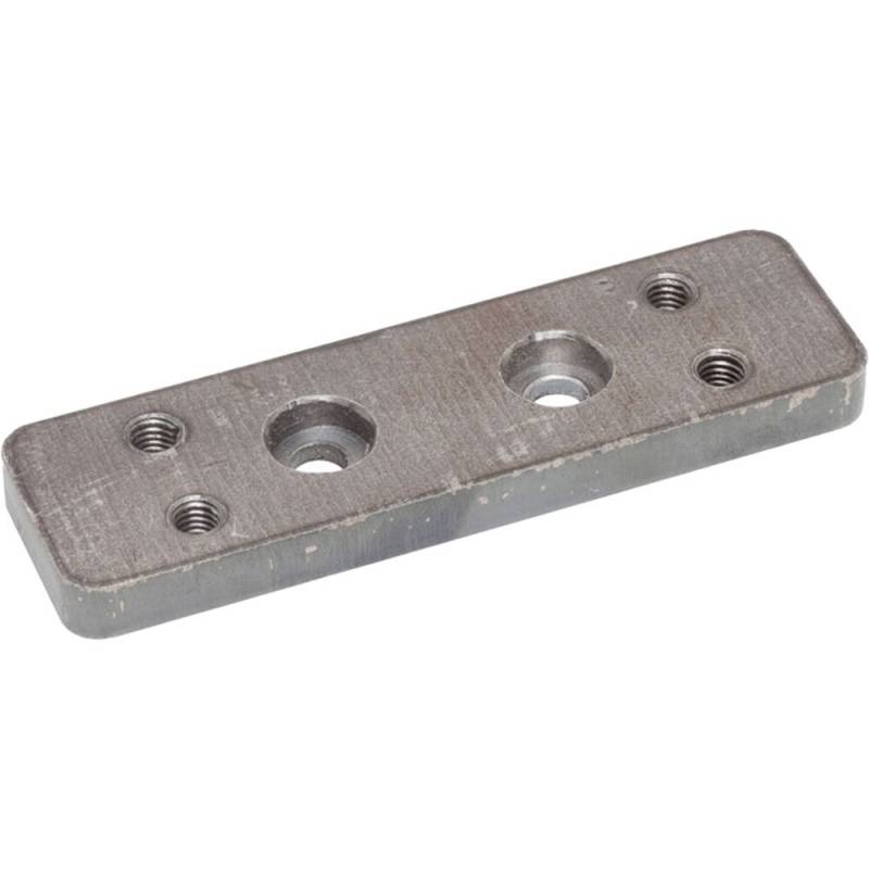 Forbinderplade, Diversey TASKI, gr&aring;, metal, til montering p&aring; reng&oslash;ringsvogn *Denne vare tages ikke retur*