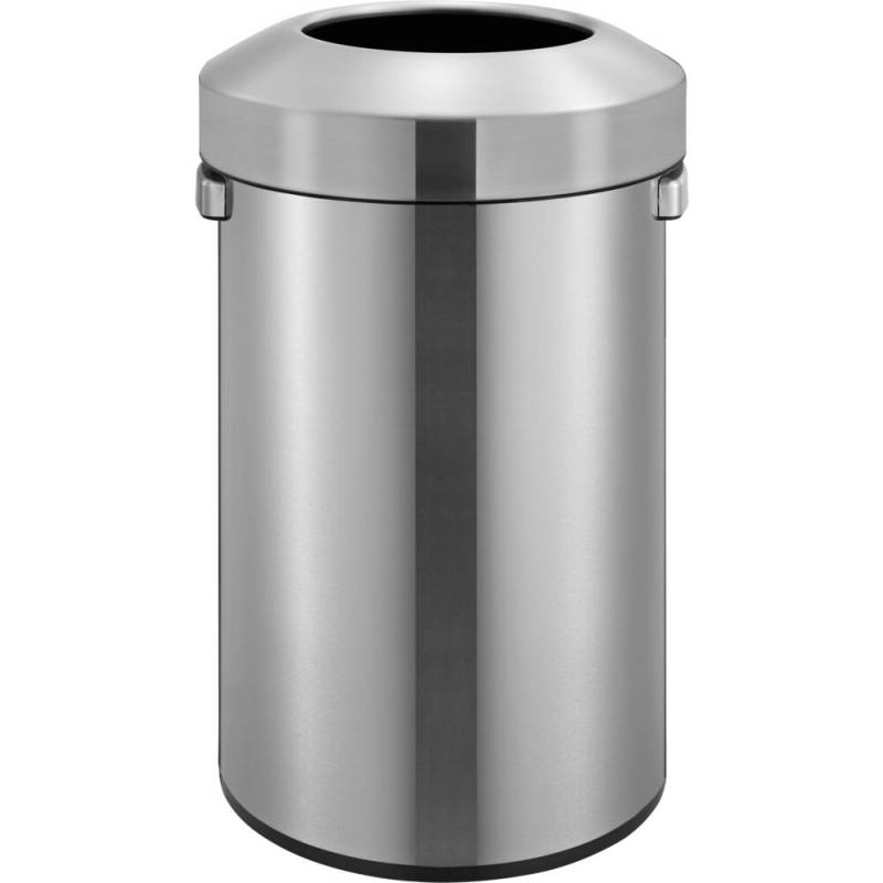 Affaldsspand, EKO Urban, st&aring;l mat, rustfrit st&aring;l, 60 l, med plast inderspand, fingeraftryksfri