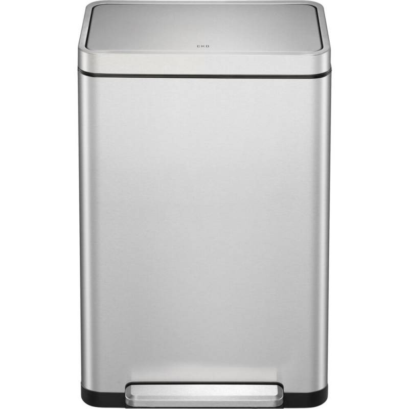 Pedalspand, EKO X-Cube, st&aring;l mat, rustfrit st&aring;l, 45 l