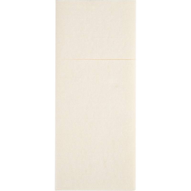 Bestikserviet, 1/8 BF, 40x33cm, creme, airlaid