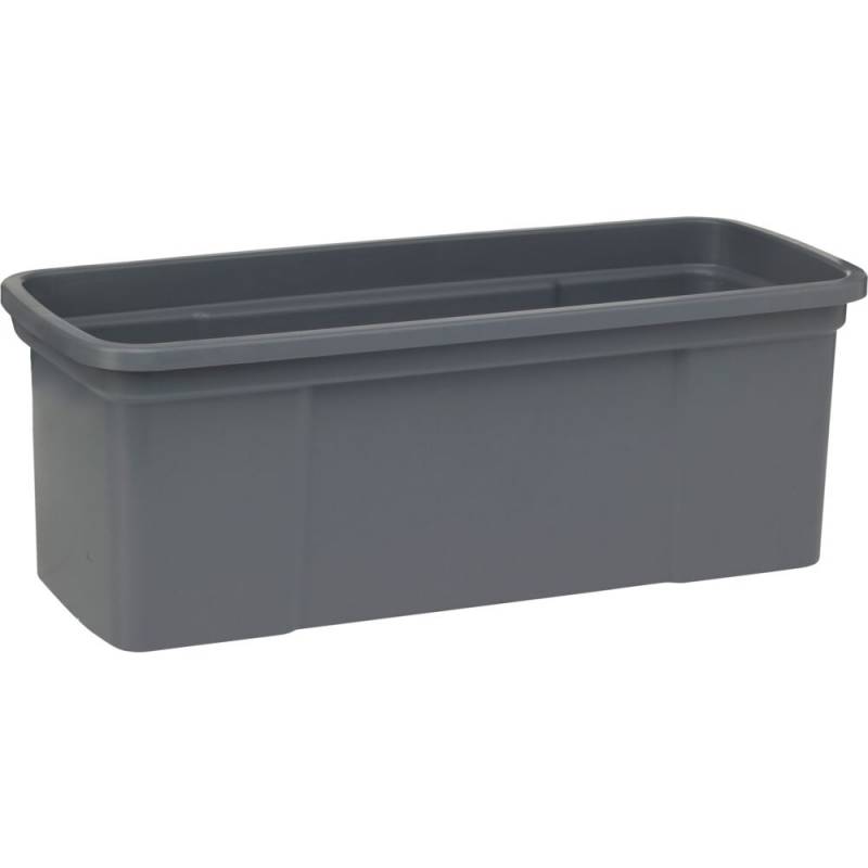 Moppeboks, Vikan ErgoClean, 550x225x195mm, gr&aring;, PP, uden l&aring;g og hank, til 40 cm mopper
