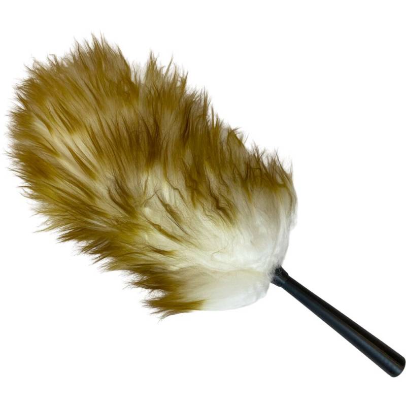 Afst&oslash;verhoved, 46cm, brun, uld
