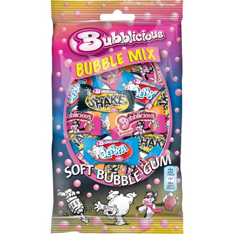 Tyggegummi Bubblicious Mix, 23 stk.