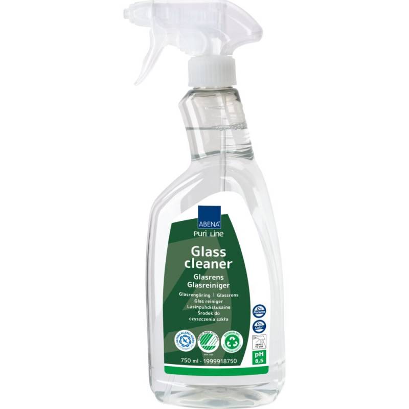 Glasrens, ABENA Puri-Line, 750 ml, klar-til-brug, uden farve og parfume