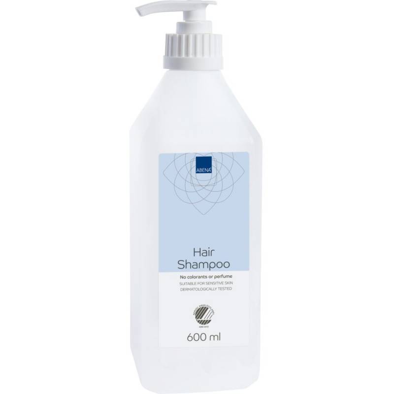 H&aring;rshampoo, ABENA, 600 ml, uden farve og parfume