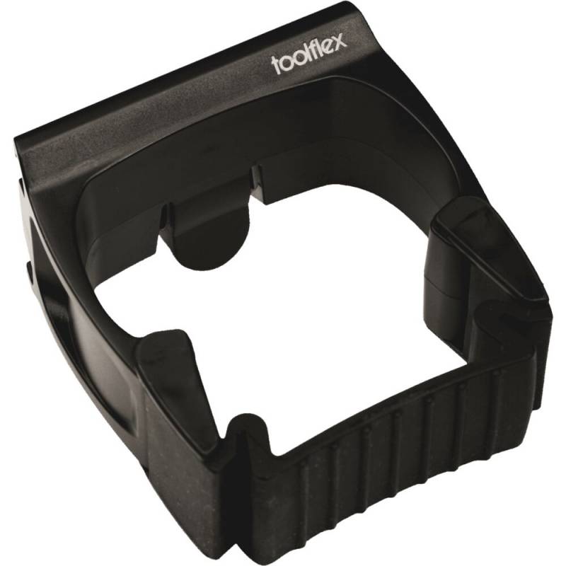 Redskabsholder, Toolflex, sort, plast/gummi, til skaft p&aring; &Oslash;15-35mm, v&aelig;goph&aelig;ngt