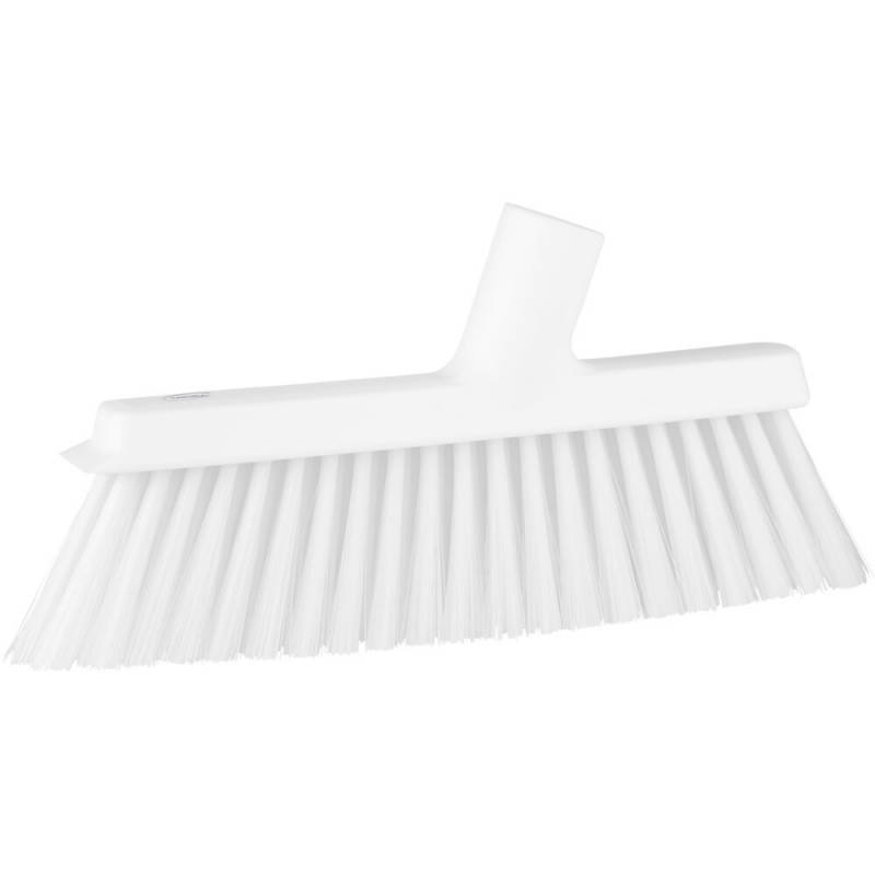 Fejekost, Vikan, hvid, polyester/PP/rustfrit st&aring;l, 25 cm, medium *Denne vare tages ikke retur*